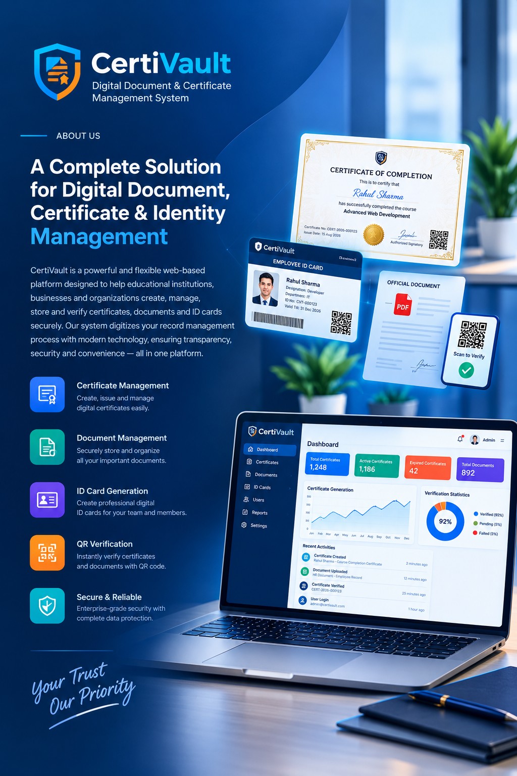 Go paperless, build trust